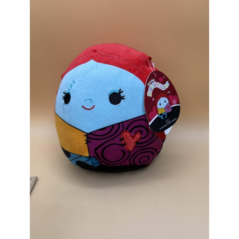 Squishmallows Sally Nightmare Before Christmas Disney Valentines Plush 8 Inch